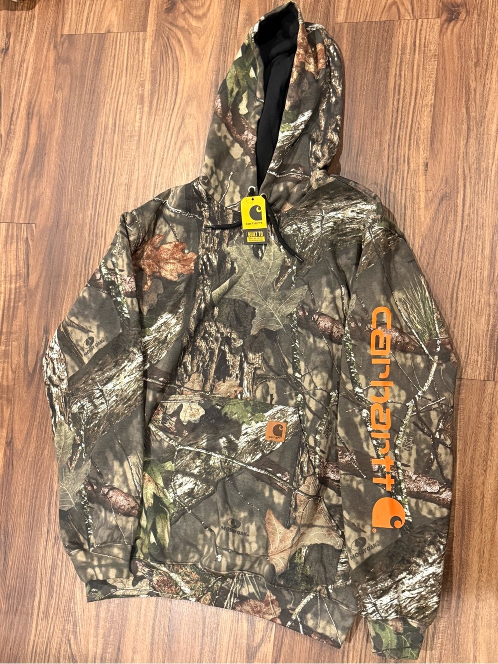 Carhartt Mossy Oak BREAK UP COUNTRY CAMO HOODIE MEN'S M NWT